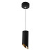 Светильник потолочный Feron ML1818 на подвесе MR16 35W 230V, черный, золото 55*130 Светильник потолочный Feron ML1818 на подвесе MR16 35W 230V, черный, золото 55*130