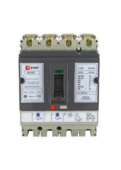 ВА-99C 630/630А 3P+N 45кА с электронным расцепителем EKF