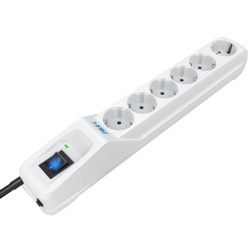 Сетевой фильтр Pilot L GP 6 розеток (5 евро + 1GP) 7 м/ Surge protector Pilot L GP 6 outlets (5 EUR + 1GP) 7 m white Сетевой фильтр Pilot L GP 6 розеток (5 евро + 1GP) 7 м/ Surge protector Pilot L GP 6 outlets (5 EUR + 1GP) 7 m white