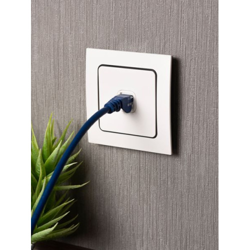 Стокгольм Механизм Розетки RJ-45 1-местной белый EKF Стокгольм Механизм Розетки RJ-45 1-местной белый EKF
