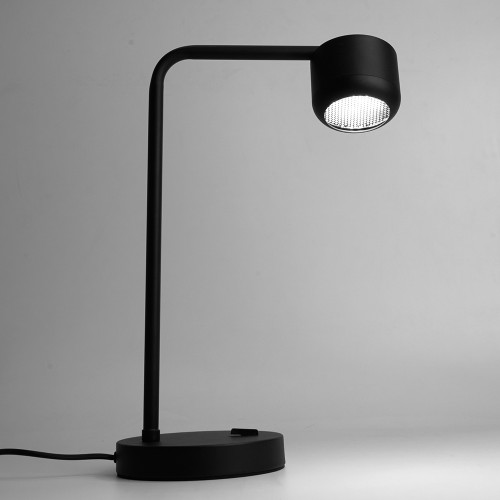 Светильник под лампу настольный Feron DE365 ECHO 12W, 230V, GX53, черный, с антибликовой сеточкой Светильник под лампу настольный Feron DE365 ECHO 12W, 230V, GX53, черный, с антибликовой сеточкой