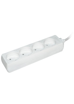Удлинитель 4х3м без заземл. 10А IP20 У4 2P 250В 2х0.75 IEK WYP10-06-04-03-N