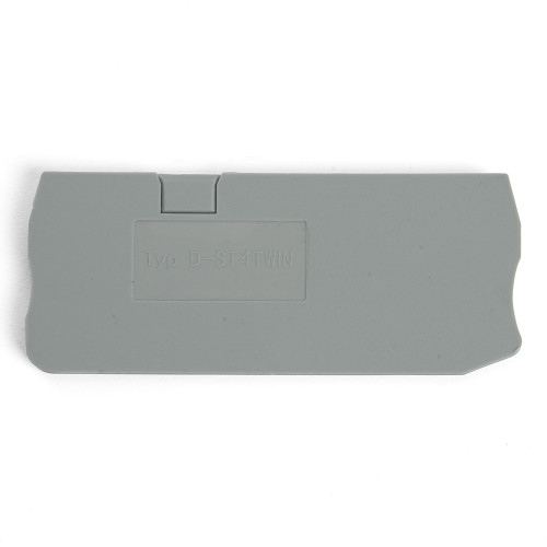 LD561-1-25 Торцевая заглушка для ЗНИ LD553 2,5 мм²  (JXB ST 2,5), серый STEKKER
