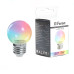 Лампа светодиодная Feron LB-371 Шар прозрачный E27 3W 230V RGB плавная смена цвета Лампа светодиодная Feron LB-371 Шар прозрачный E27 3W 230V RGB плавная смена цвета