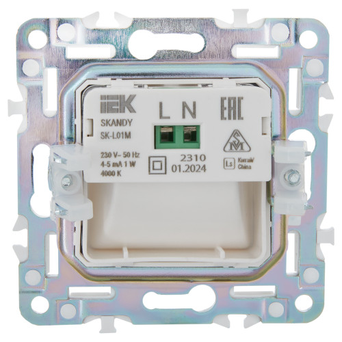 SKANDY Подсветка LED встраиваемая SK-L01G мятный IEK SKANDY Подсветка LED встраиваемая SK-L01G мятный IEK