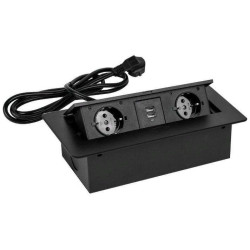 Prometheus Energy PX/BL-HOR-2R-2USB-BLK
