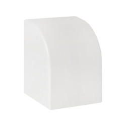 Заглушка (40x40) (4 шт) белая EKF-Plast