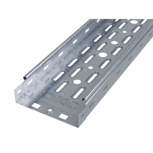 Лоток перфорированный 200х80 L3000, RAL9010