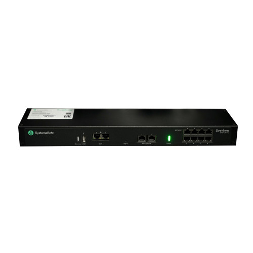 Устройство мониторинга параметров окружающей среды SystemeBotz Rack Monitor 100, до 8 датчиков