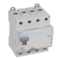 ВДТ DX3 4П 25А AC 500мА N спр.