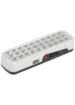 Светильник светодиодный аккумуляторный ДБА 3926 3-5ч 3Вт IEK