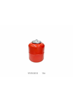 Бак расширительный вертикальный RV 18л красн. (60шт/пал) VALFEX VF.RV.0018