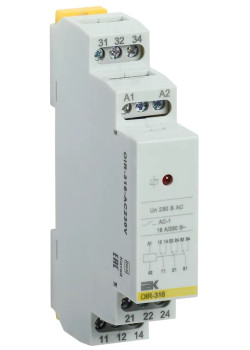 Реле промежуточное OIR 3 контакта (16А) 230 В AC