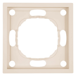 Рамка STEKKER, PFR00-5001-08 1-местная, серия Эмили, кашемир, soft touch