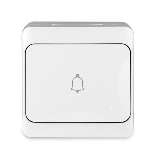 Кнопка звонка ОП Nix 10А IP54 250В бел. TOKOV ELECTRIC TKE-NX-DB-C01-IP54 Кнопка звонка ОП Nix 10А IP54 250В бел. TOKOV ELECTRIC TKE-NX-DB-C01-IP54