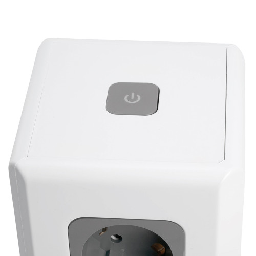 Удлинитель 12-местн с/з, 3x1мм2, 1.5 м,250В,16А, 3520Вт 3USB A + 1C 5V 3,4A, белый, серый серия Comfort HM10-61-01 Удлинитель 12-местн с/з, 3x1мм2, 1.5 м,250В,16А, 3520Вт 3USB A + 1C 5V 3,4A, белый, серый серия Comfort HM10-61-01