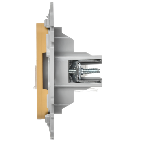 FLITE Розетка 2-местная компьютерная RJ45 категория 5Е UTP РК5е-2-0-ФлШм шамуа IEK