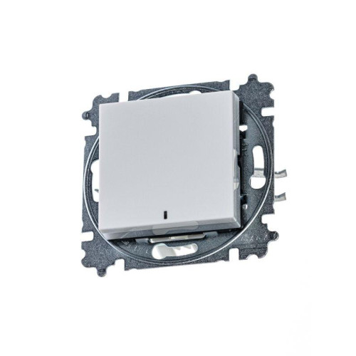 Переключатель 1-кл. СП Levit IP20 с подсветкой ориентацион. бел./ледяной ABB 2CHH590646A6001 Переключатель 1-кл. СП Levit IP20 с подсветкой ориентацион. бел./ледяной ABB 2CHH590646A6001