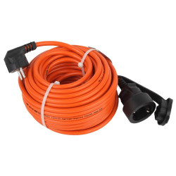 Удлинитель-шнур 1х20м с заземл. 16А IP20 UPx-1e-3х1.5-20m ПВС 3х1.5 (бухта) Эра Б0046816
