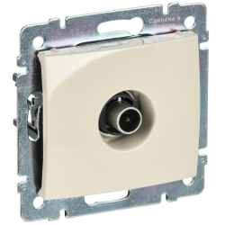 VALENA DIY Розетка TV тип звезда слоновая кость