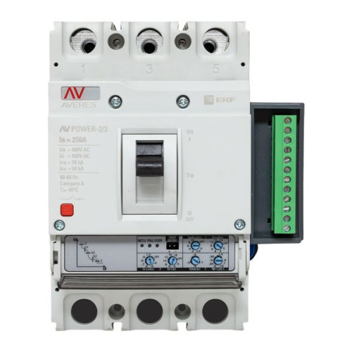 AV-POWER-2/3 250А 50кА ETU2.2 EKF AV-POWER-2/3 250А 50кА ETU2.2 EKF