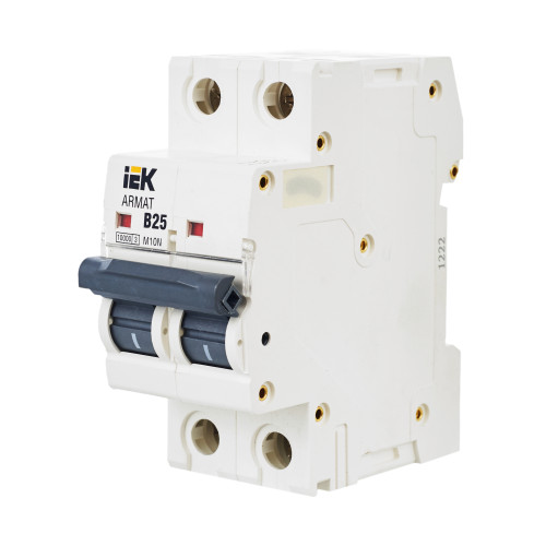 ARMAT Автоматический выключатель M10N 2P B 25А IEK ARMAT Автоматический выключатель M10N 2P B 25А IEK