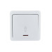 Переключатель проходной 1-кл. 1п ОП Viola 10А IP20 с подсветкой бел. LEZARD 751-0200-114 Переключатель проходной 1-кл. 1п ОП Viola 10А IP20 с подсветкой бел. LEZARD 751-0200-114
