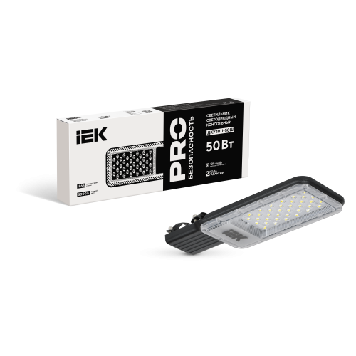 Светильник светодиодный консольный ДКУ 1011-50Ш 5000К IP65 IEK