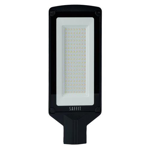 Светодиодный уличный консольный светильник SAFFIT SSL10-100 100W 5000K 230V, черный