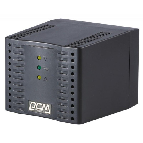 Стабилизатор напряжения Powercom TCA-2000 1000Вт 2000ВА черный