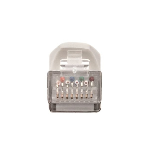 Патч-корд TERACOM CS Cat.6A экран. S/FTP LSZH белый (1,0м) Патч-корд TERACOM CS Cat.6A экран. S/FTP LSZH белый (1,0м)