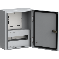 TITAN Корпус металлический ЩУРн-1/12 (395х310х145мм) IP54 без окна IEK