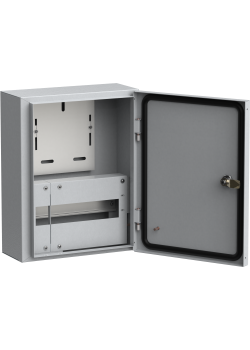 TITAN Корпус металлический ЩУРн-1/12 (395х310х145мм) IP54 без окна IEK