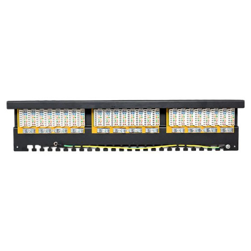 Патч-панель TERACOM PRO 19'' Cat.5E 1U полный экран STP 24 порта RJ-45 Dual IDC с органайзером Патч-панель TERACOM PRO 19'' Cat.5E 1U полный экран STP 24 порта RJ-45 Dual IDC с органайзером