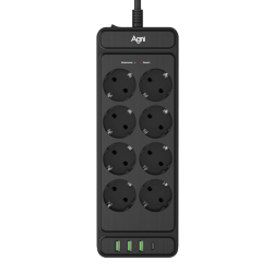 AGNI TP-FS4U8E-PD-2m-black