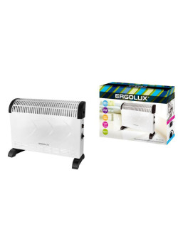 Тепловентилятор ELX-СH01-C01 220-240В 750/1250/2000Вт бел. Ergolux 14544