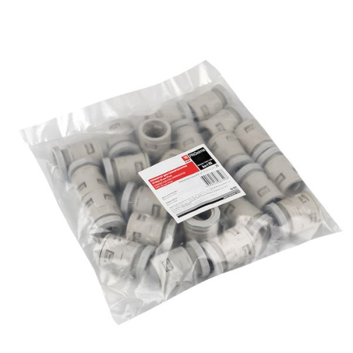 Коннектор для гофрированной трубы (25 мм) (25 шт) EKF-Plast Коннектор для гофрированной трубы (25 мм) (25 шт) EKF-Plast