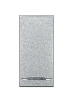 Переключатель промежуточный 1-кл. 1п СП Axolute 16А IP20 250В алюм. Leg BTC HC4054