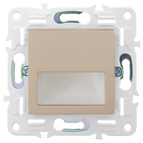 SKANDY Подсветка LED встраиваемая SK-L01Sa песочный IEK SKANDY Подсветка LED встраиваемая SK-L01Sa песочный IEK