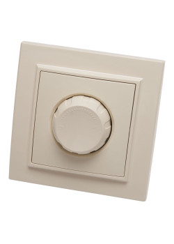 Выключатель диммирующий, STEKKER, PSW10-9006-02, 250В, 650W, серия Эрна,слоновая кость