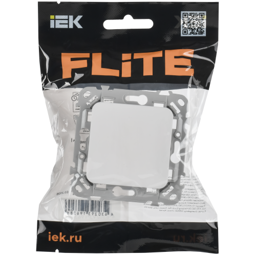 FLITE Заглушка с суппортом ЗГ-ФлБ белый IEK FLITE Заглушка с суппортом ЗГ-ФлБ белый IEK