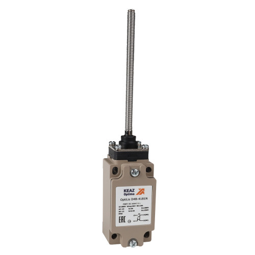 Выключатель концевой OptiLiS D4B-4181N пружина спиральная EN 50041 XCKJ108H29