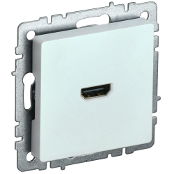 BRITE Розетка HDMI РHDMI-0-БрЖ жемчуг IEK
