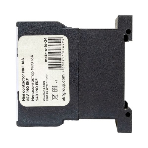 Контактор МКЭ-1 16А 1NO 24В AC EKF Контактор МКЭ-1 16А 1NO 24В AC EKF
