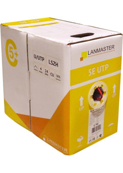 LANMASTER LAN-5EUTP-PT-LSZH-BK
