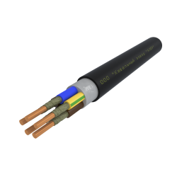 Кабель силовой ВВГнг(А)-FRLSLTx 5х16 ок(N.PE)-0.66 черный барабан