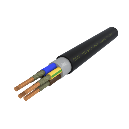 Кабель силовой ВВГнг(А)-FRLSLTx 5х16 ок(N.PE)-0.66 черный барабан