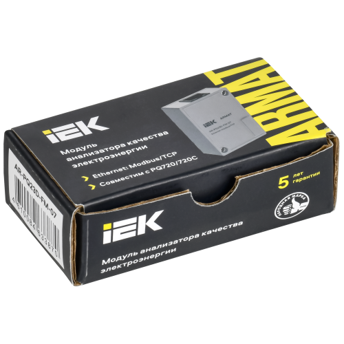 ARMAT Модуль анализатора качества электроэнергии Modbus-TCP IEK ARMAT Модуль анализатора качества электроэнергии Modbus-TCP IEK