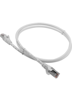 Патч-корд Lanmaster LAN-PC45/S5E-3.0-WH вилка RJ-45-вилка RJ-45 кат.5е 3м белый LSZH