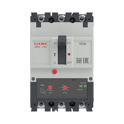 Авт. выкл. YON pro MNX250L 3P 250A 70kA при AC415V расц. TMM Авт. выкл. YON pro MNX250L 3P 250A 70kA при AC415V расц. TMM